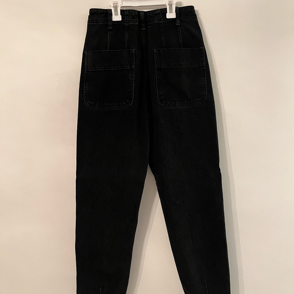 WE THE FREE vintage black pleated jeans